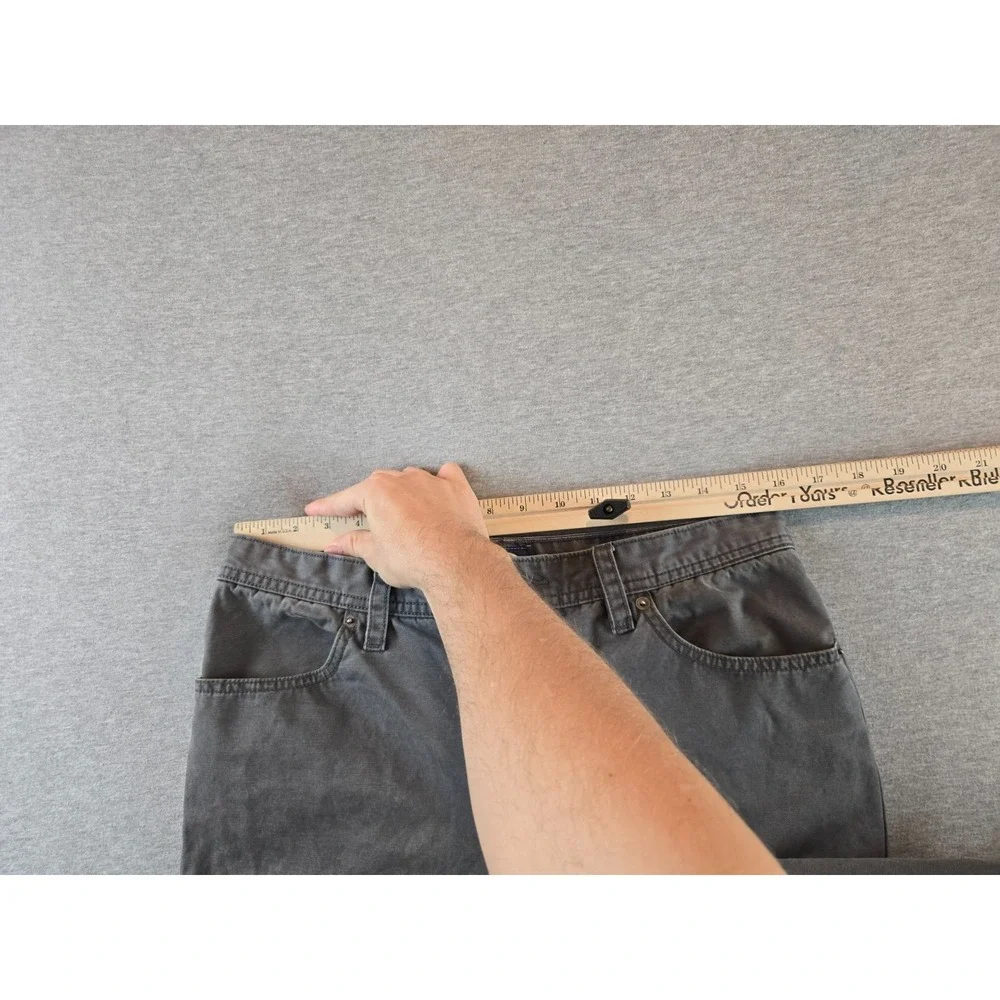 The North‎ Face 4 Pocket Canvas Jeans Mens 32 X 30 Gray Outdoor Hiking Gorpcore